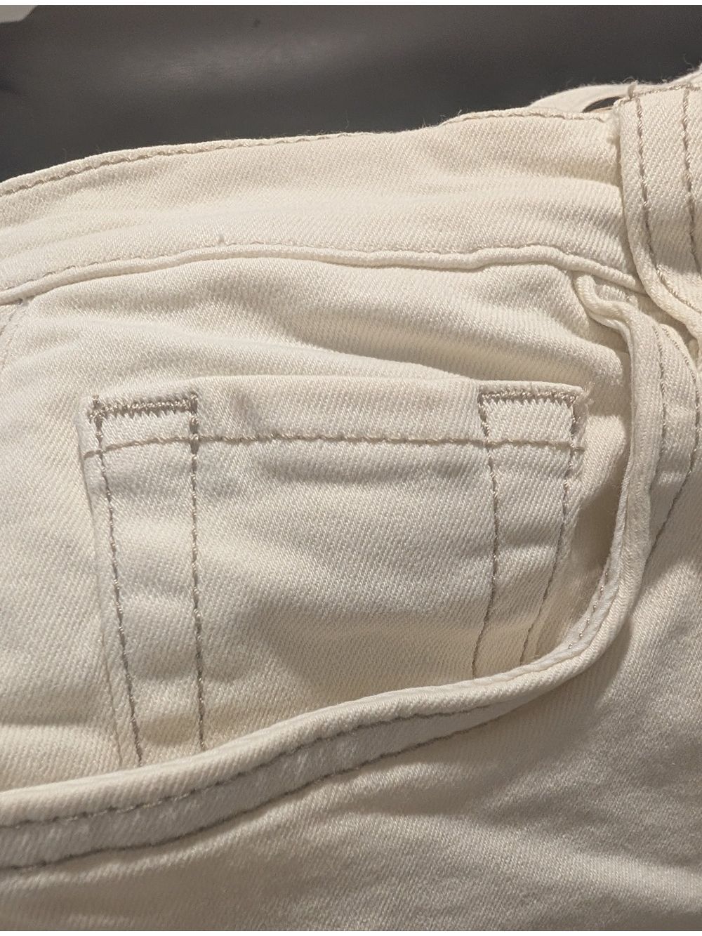 C/E by Current/Elliott | High Rise Flare In Bentonite Ivory - Picture 10 of 13
